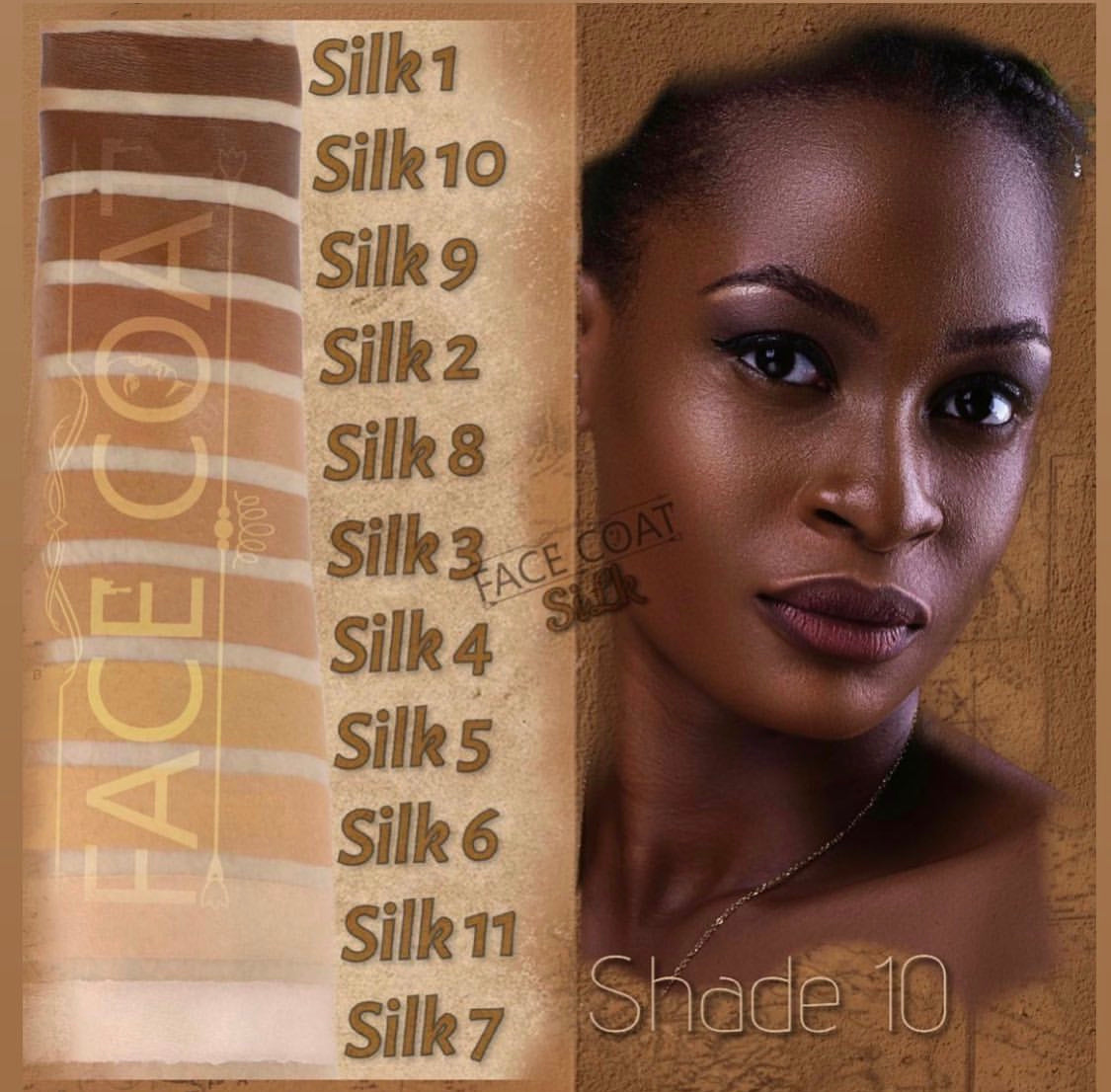 FACE COAT SILK
