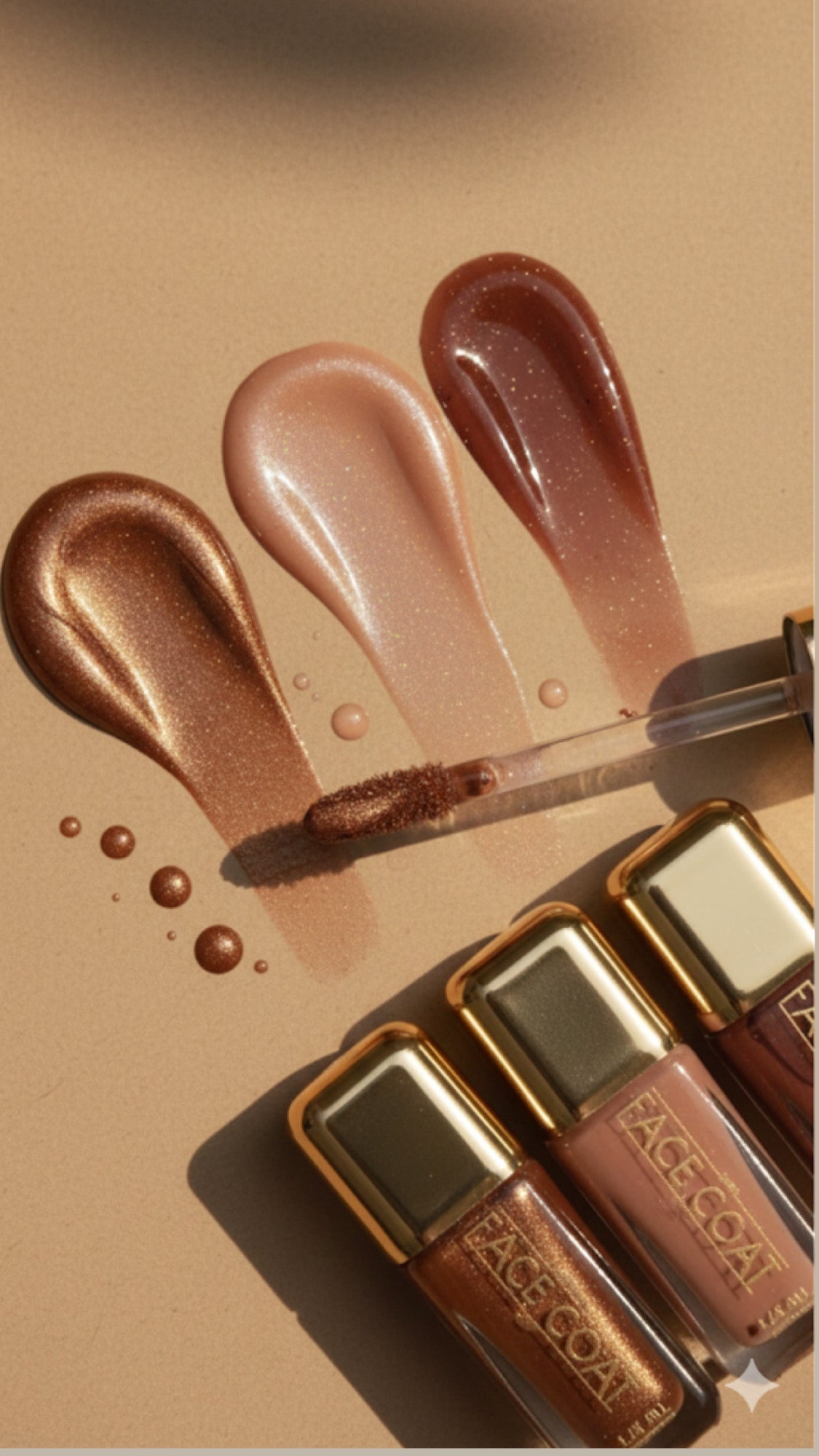 FACE COAT LIP OIL GLOSSES