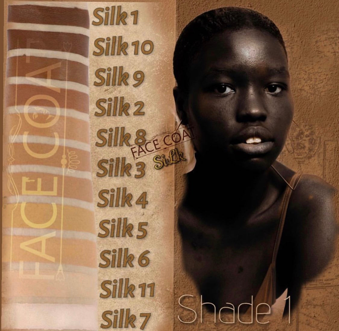 FACE COAT SILK