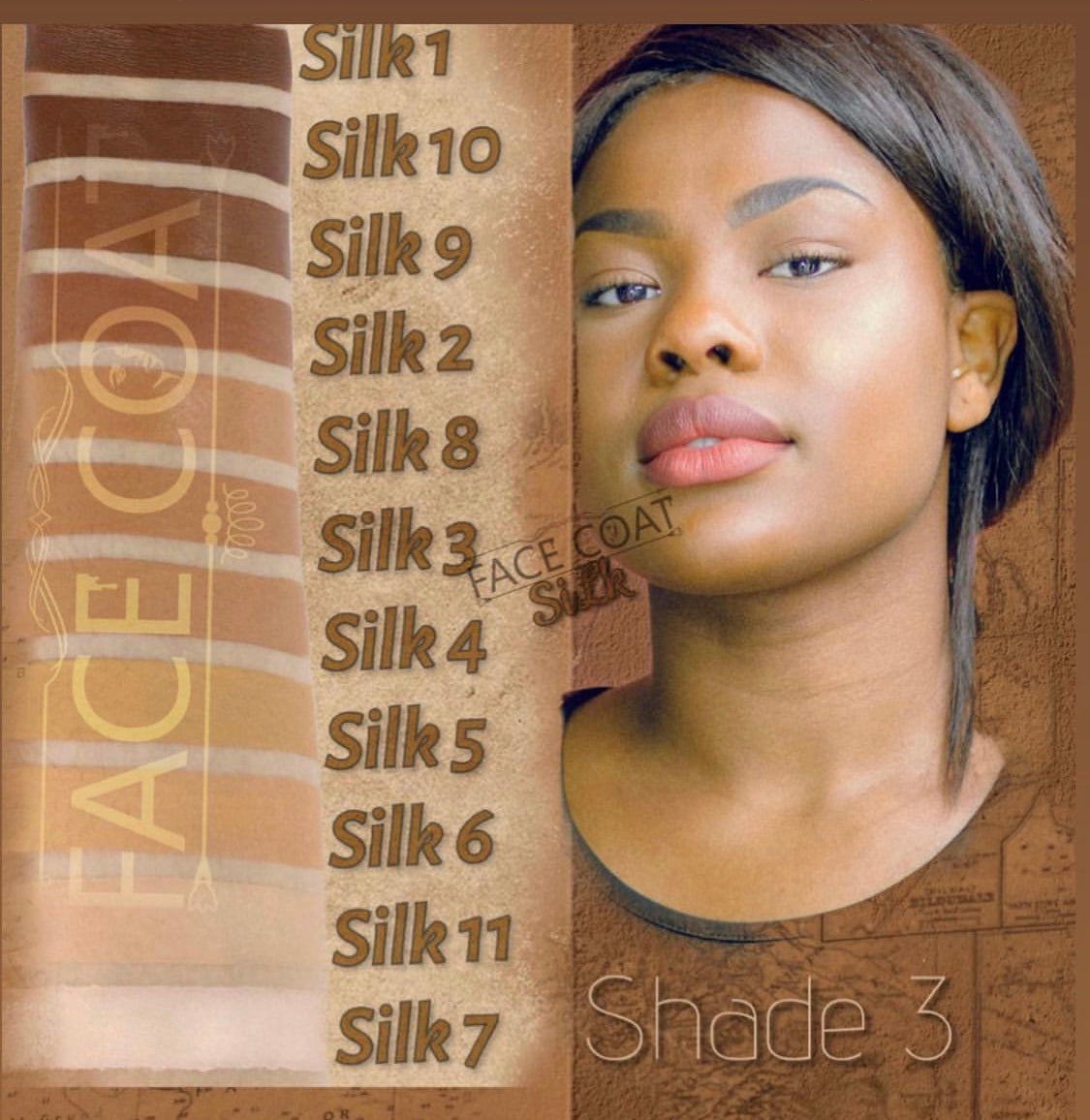 FACE COAT SILK