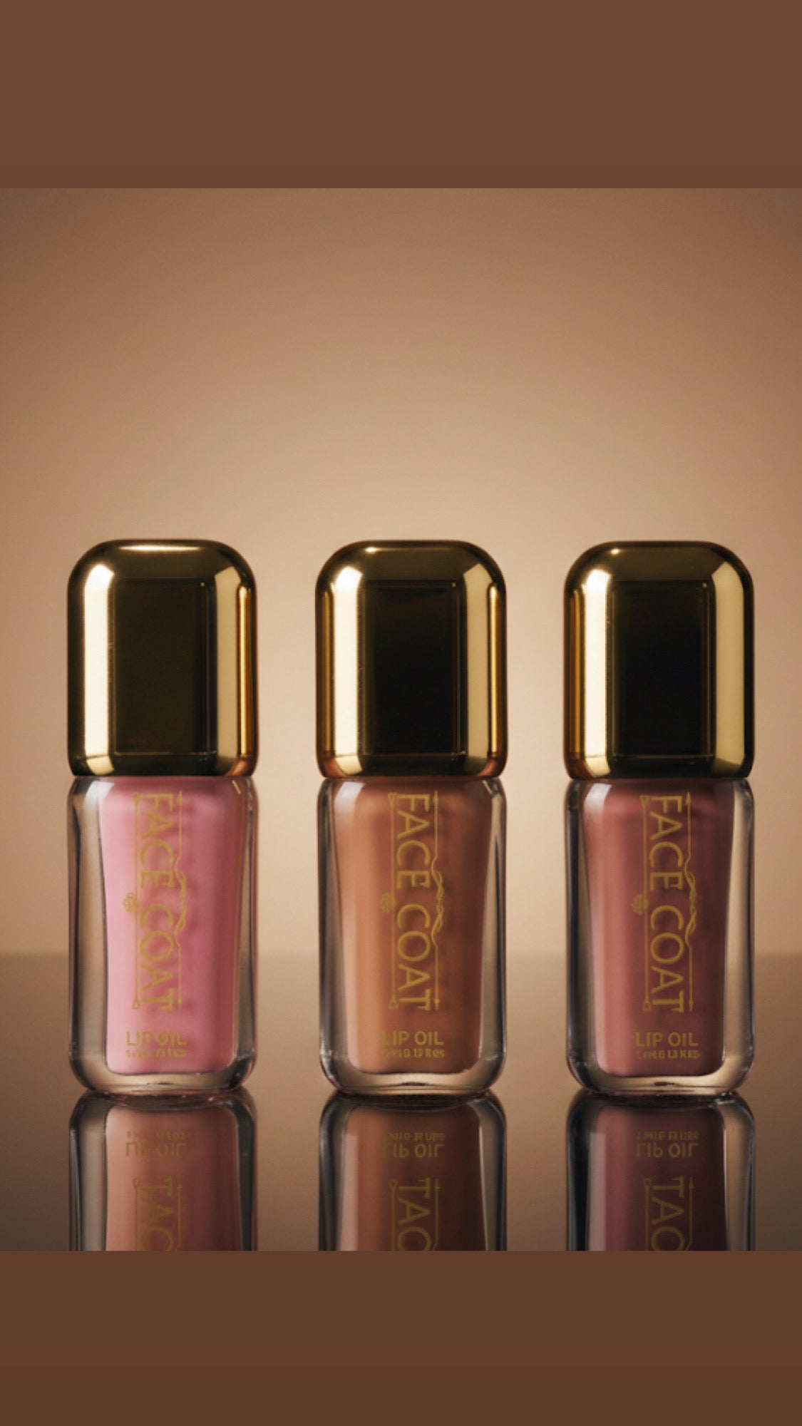 FACE COAT LIP OIL GLOSSES